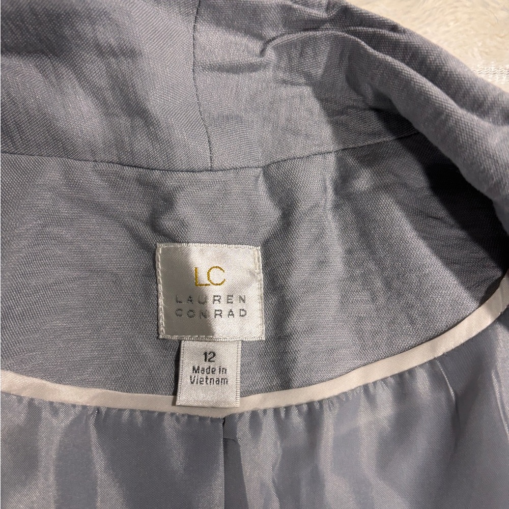Lauren Conrad Gray Blouse